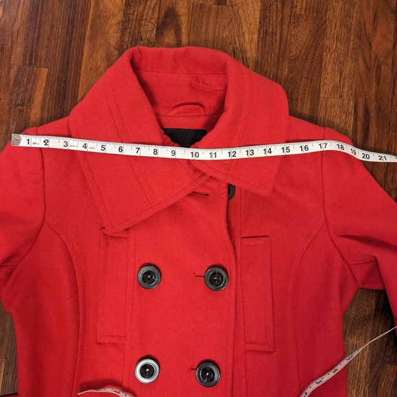 Zara wool pea coat size large. - Picture 9 of 10